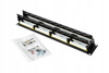 Rack 19 Patch panel 2U UTP  Cat. 6e 48 portów