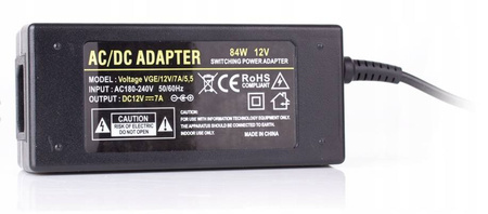 Zasilacz impuls. Voltage 12V 7A 84W