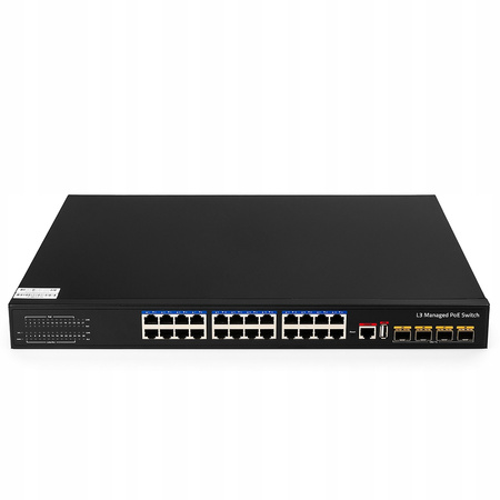 Switch POE 24 portowy z 4x SFP Cudy GS5024PS4-400W