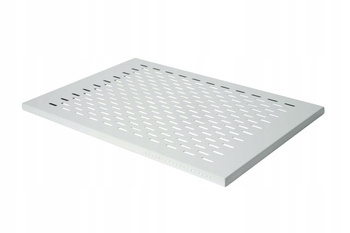 Rack 19 Półka 1U L650 SZARA