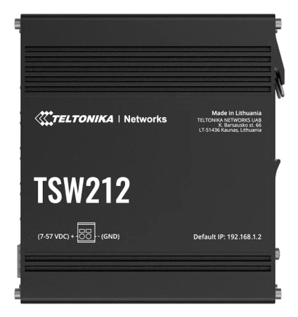 SWITCH PRZEMYSŁOWY TSW212 8-PORTOWY SFP Teltonika