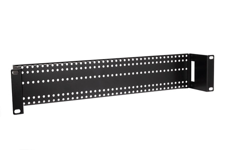 ADD-RACK2U2 Adapter montażowy RACK 19" 2U z otworowaniem cofnięty