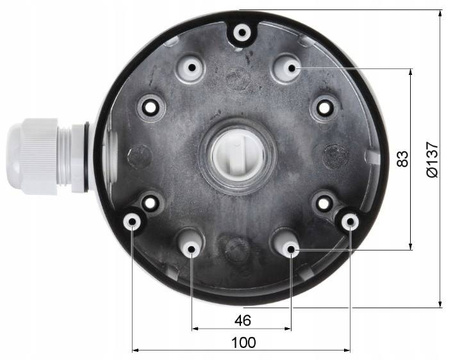 Uchwyt Puszka HIKVISION DS-1280ZJ-DM21