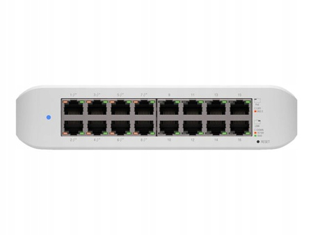 Switch Ubiquiti USW-Lite-16-PoE 16x 1Gbps RJ45