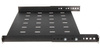 Rack 19 Półka 1U L450 REGULOWANA CZARNA