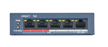 Switch PoE HIKVISION DS-3E0105P-E(B)