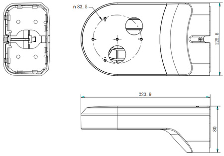 Uchwyt ścienny HIKVISION DS-1294ZJ