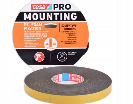 Taśma dwustronna piank. uniw. TESA 25m x 12mm 04957-00007-00