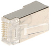 RJ45 1szt. Wtyk modularny 6e EKRAN 3Teeth