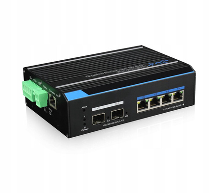 Przemysłowy 4-portowy switch UTEPO UTP7304GE-POE
