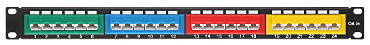 PATCH PANEL RJ-45 PP-24/RJ-KAT