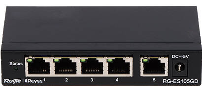 Switch 5-PORTOWY REYEE RG-ES105GD GIGABIT