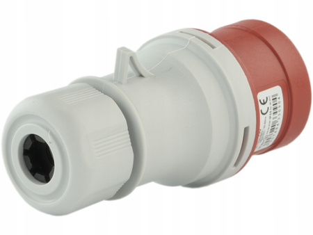 Wtyczka siłowa przenośna 16A 5P 400V IP44 Pawbol B.1030