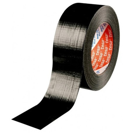 Taśma naprawcza DUCT TAPE czarna TESA 25m x 50mm 74613-00002-15