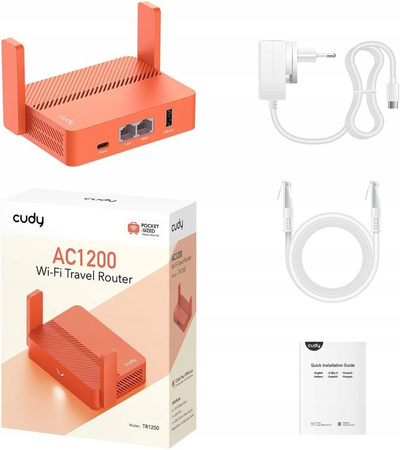 Router Cudy TR1200 802.11n (Wi-Fi 4)