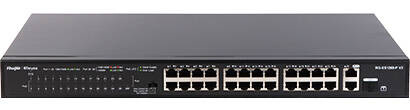 SWITCH POE 24-PORTOWY REYEE RG-ES126S-P-V2
