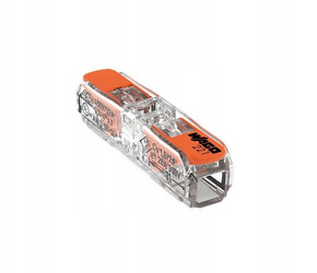 WAGO 221-2411 ZŁĄCZE PRZELOTOWE Z DŹWIGNIĄ DO PRZEWODÓW MAX 4MM² 60 SZT.