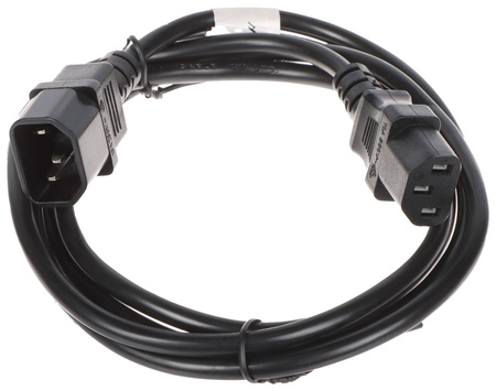 Przedłużacz IEC C13 C14 1 5m