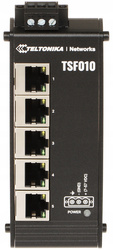 SWITCH PRZEMYSŁOWY 5 PORTÓW NA SZYNĘ DIN Teltonika TSF010