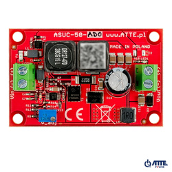 ASUC-50-AD0-OF Przetwornica podnosząca napięcie z regulacją 12...48V