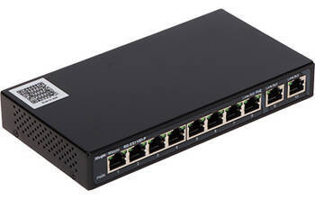 SWITCH POE  8-PORTOWY REYEE RG-ES110D-P