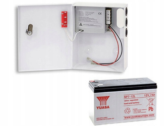 Zasilacz buf. skrz. 12V 3A 165x205x75 MBK3/12 + YU