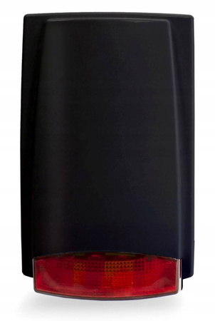 Sygnalizator zewnętrzny MR100 Red BLACK z AKU