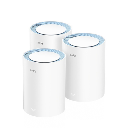 Router Mesh Cudy M1200 komplet 3 sztuk 802.11ac (Wi-Fi 5)