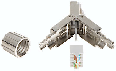 RJ45 Wtyk modularny FTP 6e BEZ NARZĘDZI