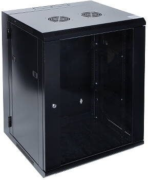 Rack 19 Szafa Rack wisząca  DWUSEKCYJNA 15U 