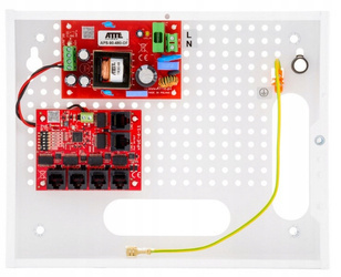 IP-5-11-E Zestaw do 5 kamer IP switch PoE 5P+1UP
