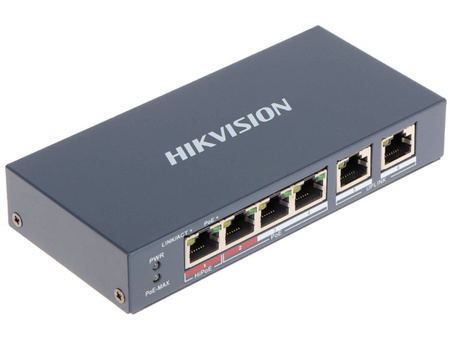 Switch PoE HIKVISION DS-3E0106HP-E