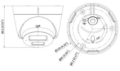 KAMERA IP DS-2CD1343G2-LIU(2.8MM) Smart Hybrid Light - 3.7 Mpx Hikvision