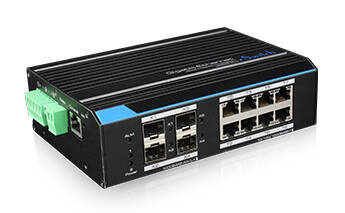Switch 8+1+4 UTEPO UTP7308GE 4SFP INDUSTRIAL