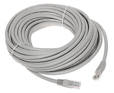 PATCHCORD RJ45/6/15-GREY 15 m