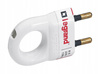 Plastikowa wtyczka z pierśc. 2P 6A Legrand 050162