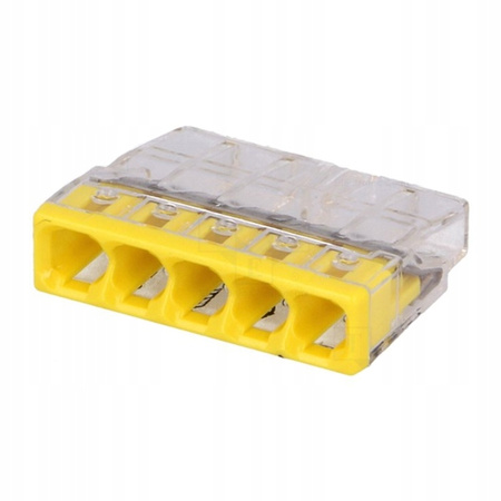 Szybkozłączka Wago 2273-205 drut 5x2,5mm 100szt