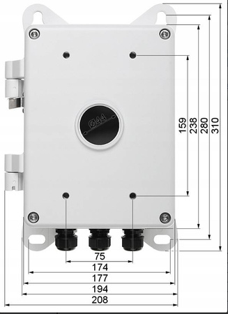 Uchwyt PTZ ścienny HIKVISION DS-1602ZJ-BOX-pole