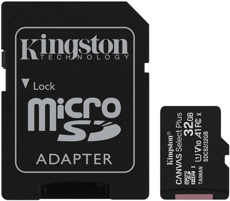 Karta microSD 32GB KINGSTONE Canvas Select Plus