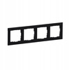 LEGRAND Suno CZARNA Ramka poczwórna 721524