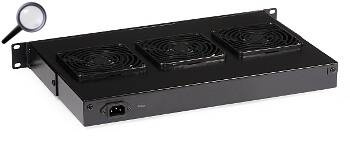 PANEL WENTYLATORÓW A19P-3W DO SZAFY RACK