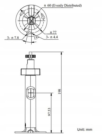 Uchwyt ścienny HIKVISION DS-1299ZJ