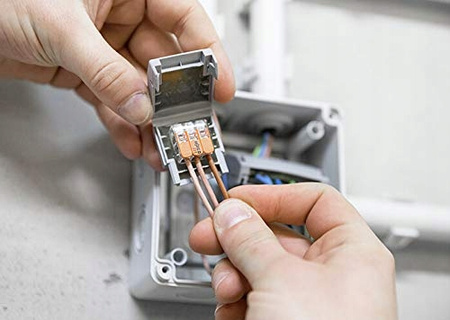 Żelowa osłona na zaciski przyłączeniowe Wago 207-1332 szary