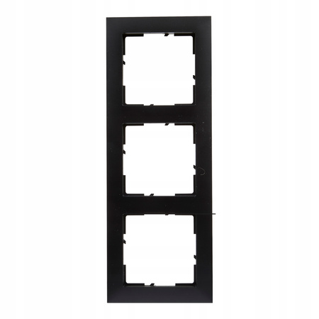 LEGRAND Suno Ramka potrójna CZARNA 721523