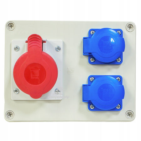 Rozdzielnica Pawbol B.1602 R-BOX 1x16A/5P 2x16A/250V IP44