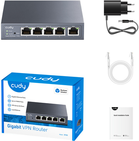 Cudy Router VPN R700 Gigabit Multi-WAN