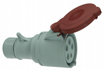 Gniazdo siłowe przenośne 32A 5P 400V IP44 Pawbol B.1042