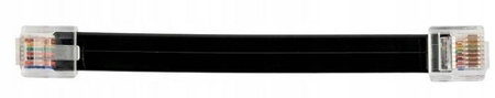 Patchcord krosowy RJ45/RJ45 0.1m 5 sztuk