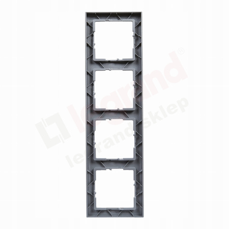 LEGRAND Suno ALUMINIUM Ramka poczwórna 721514
