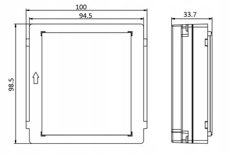 Moduł zaślepiający HIKVISION DS-KD-BK